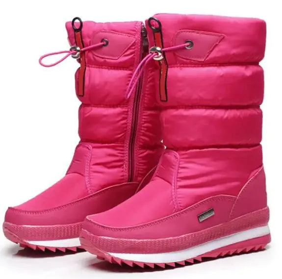 Thick waterproof and anti-ski boots for Winter - The Snow Owls