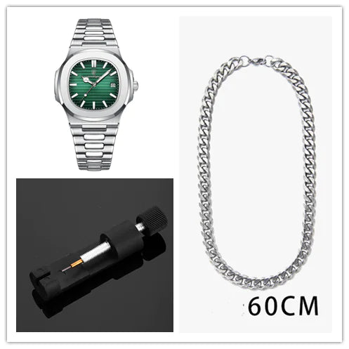 Waterproof Men's Quartz Watch - The Snow Owls
