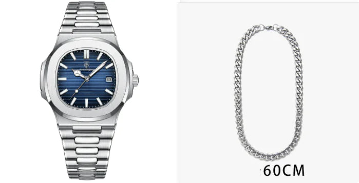 Waterproof Men's Quartz Watch - The Snow Owls