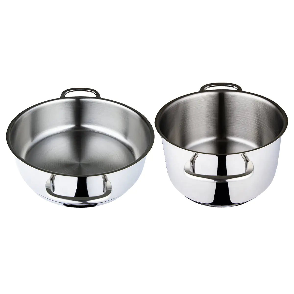 Serenk Modernist Cookware Set Saute Pan Stock Pot, 4 pcs - The Snow Owls