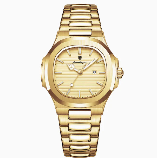 Waterproof Men's Quartz Watch - The Snow Owls