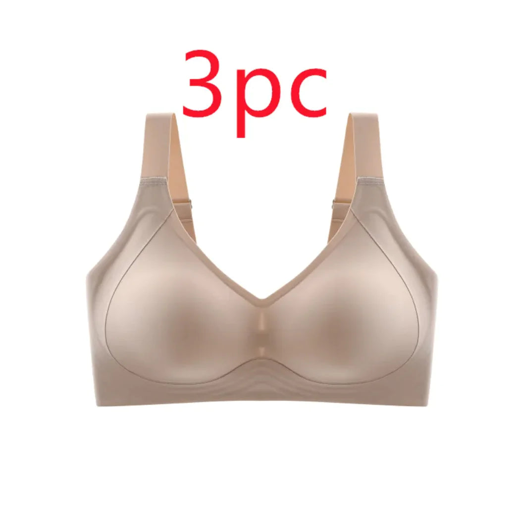 Plus Size Traceless Push-Up Sports Bra