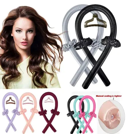 Heatless Curling Wand Headband