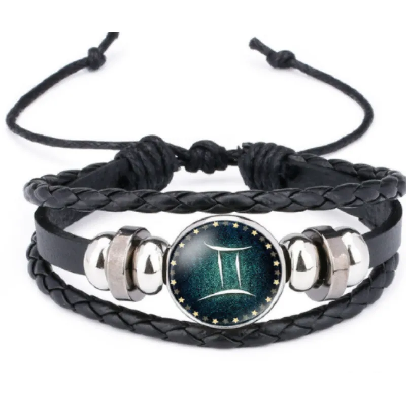 Twelve constellations time gem bracelet - The Snow Owls