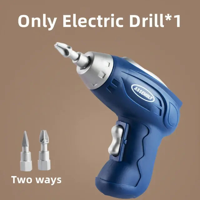 Children Electric Drill Toolbox Driller Games - The Snow Owls