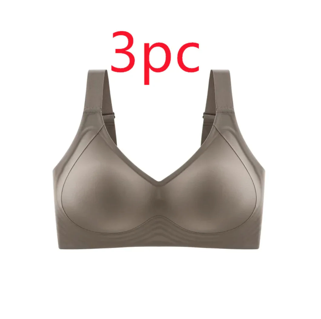 Plus Size Traceless Push-Up Sports Bra