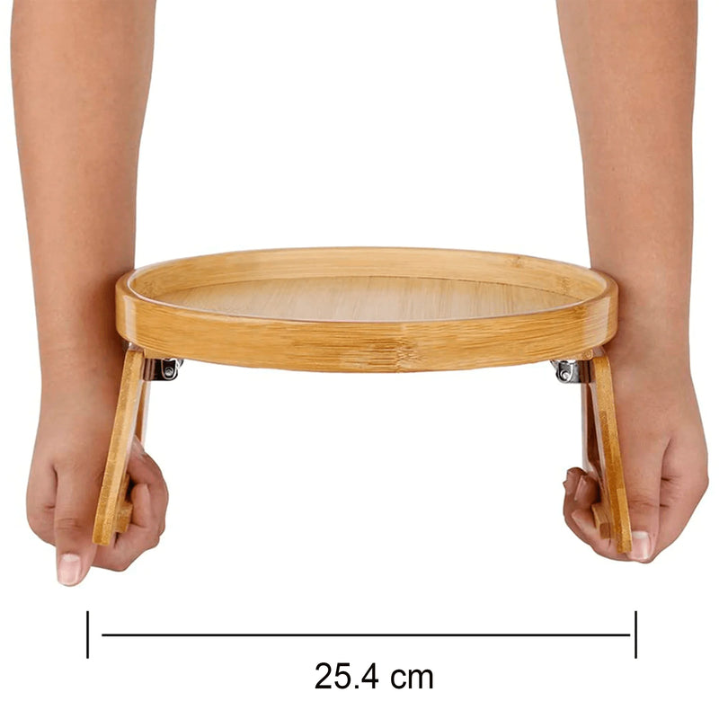 Wooden Sofa Tray - The Snow Owls