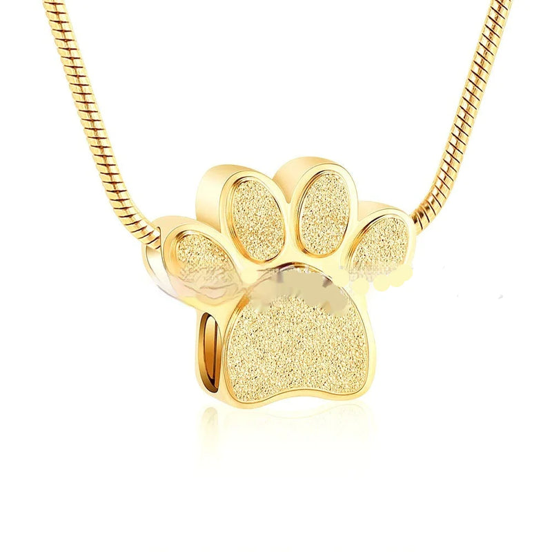 Paw Print Pendant Necklace - The Snow Owls