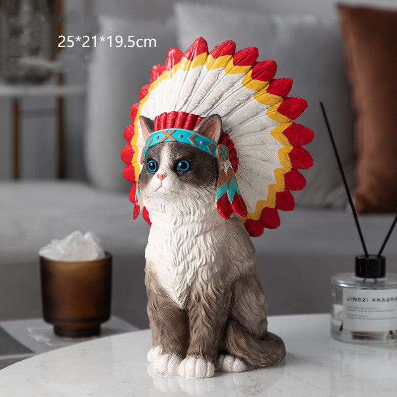 Personalized Decorations Ornaments Squatting Dogs