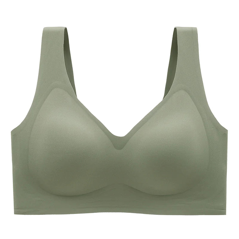 Plus-Size Seamless Push-Up Bra - The Snow Owls