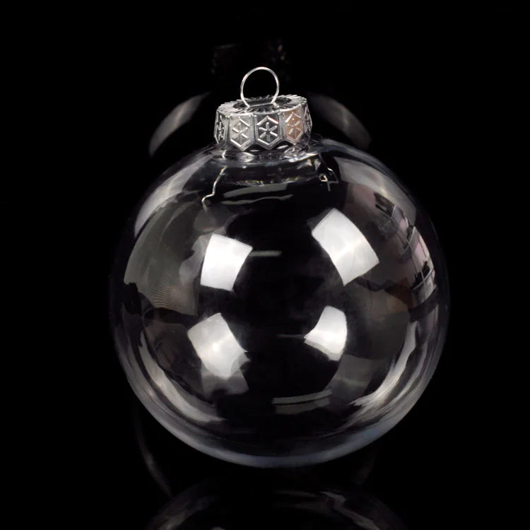 Clear Christmas Ornament Ball