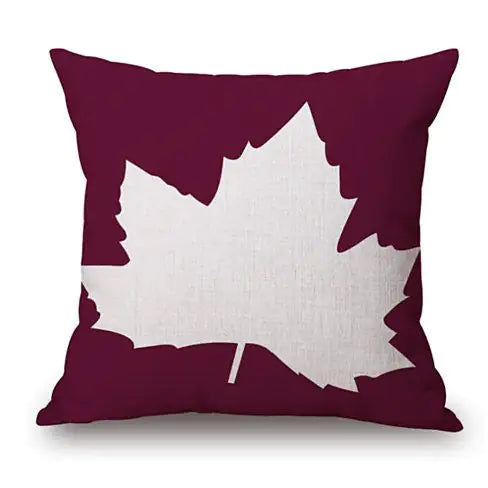 Foliage Love Autumn And Spring Leaf Cushion Covers - The Snow Owls
