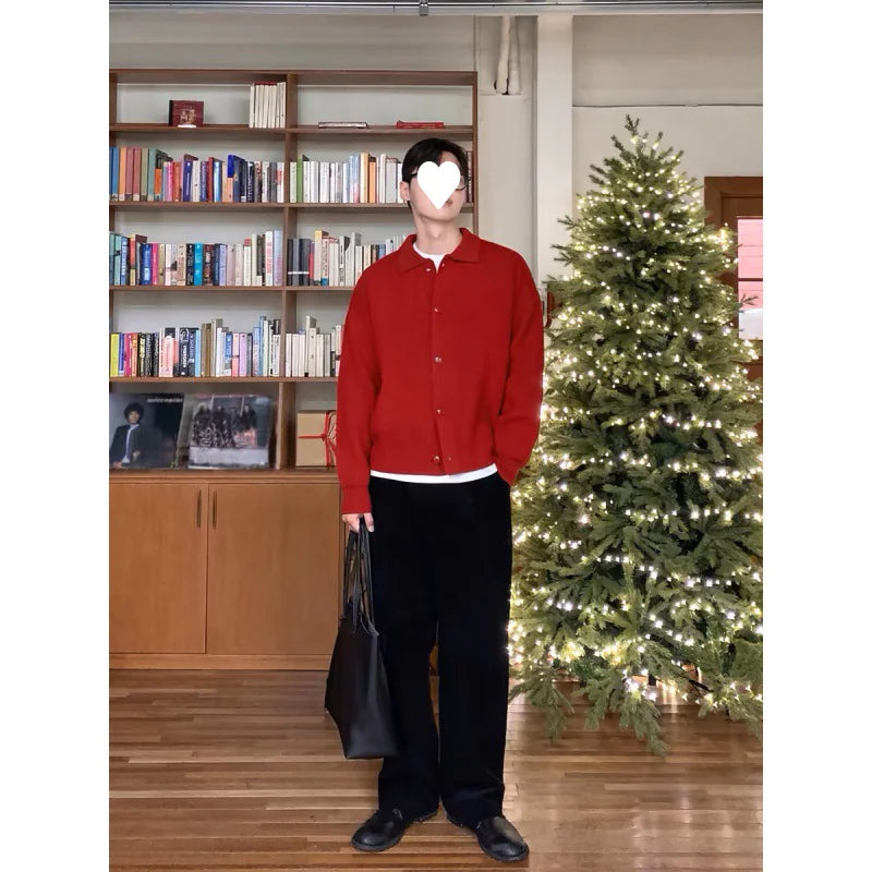 Knitted Cardigan - The Snow Owls