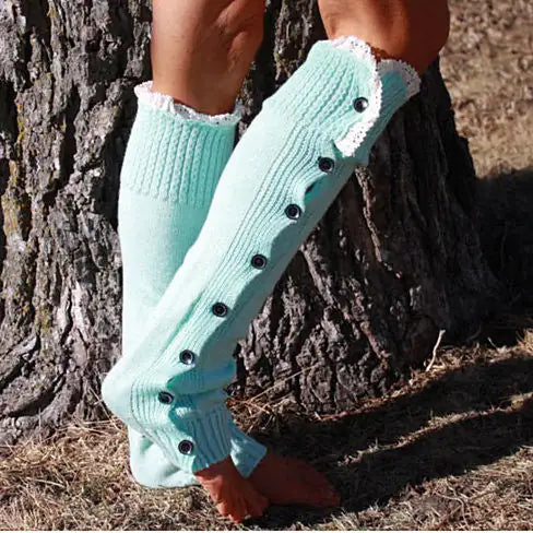 Lacy Legs - Lounge in Delicate and Cozy Lacy Socks - The Snow Owls