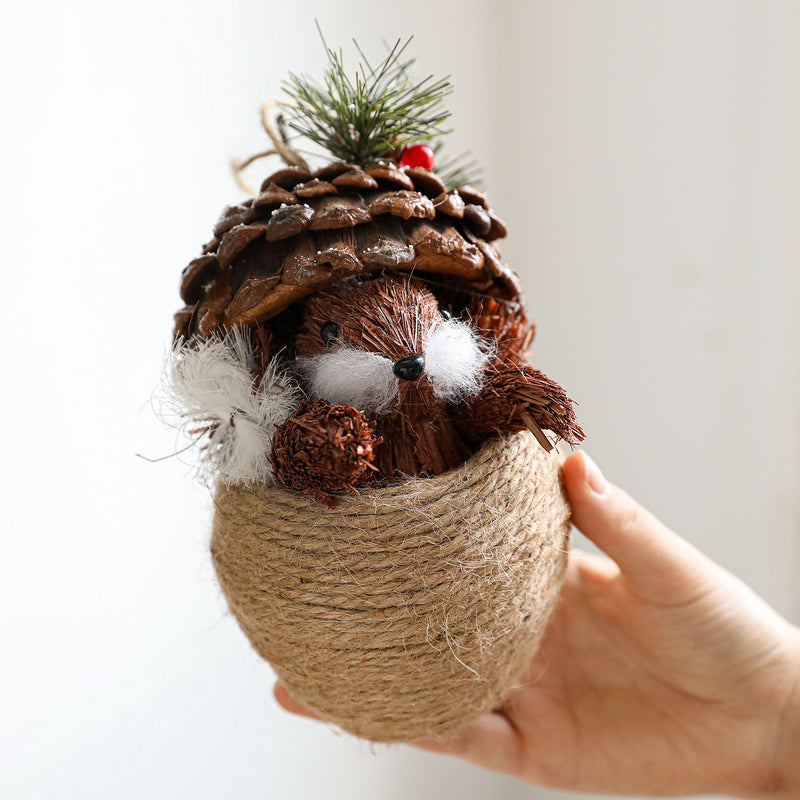 New Christmas Decorations Simulation Squirrel