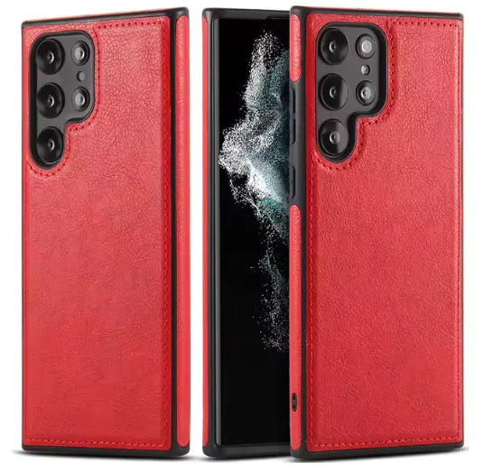 PU Leather Phone Case - The Snow Owls