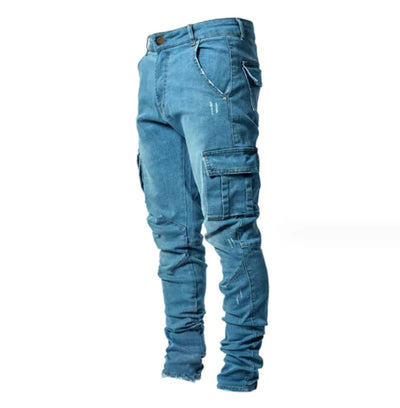 Skinny Jeans With Side Pockets And Feet For Men - The Snow Owls