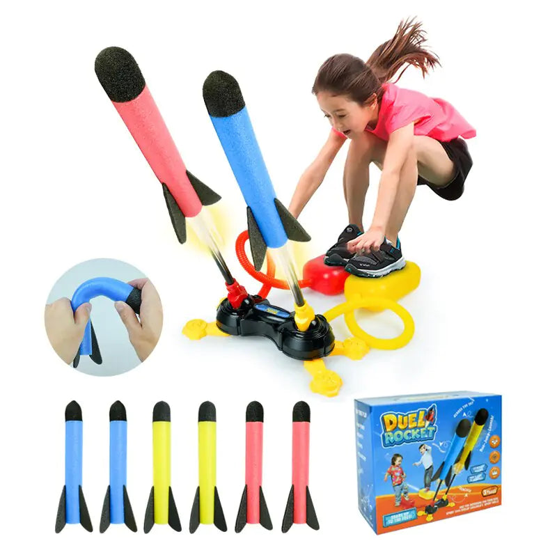 Children Outdoor Air Rocket Foot Launcher - The Snow Owls