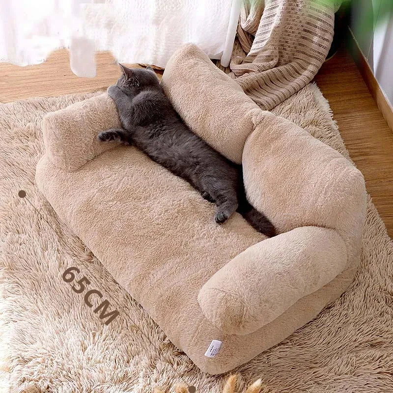 Luxury Cat Bed Sofa - The Snow Owls