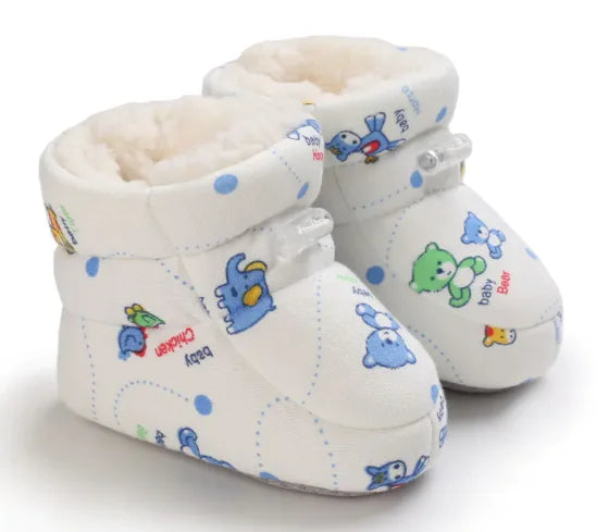 CuddleStep Baby Shoes - The Snow Owls