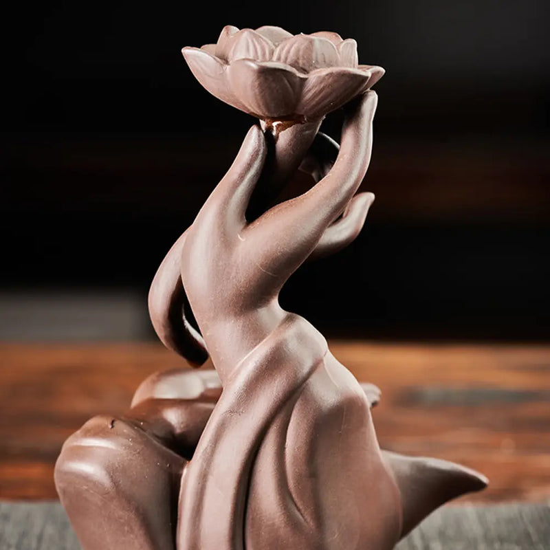 Backflow Incense Burner - The Snow Owls