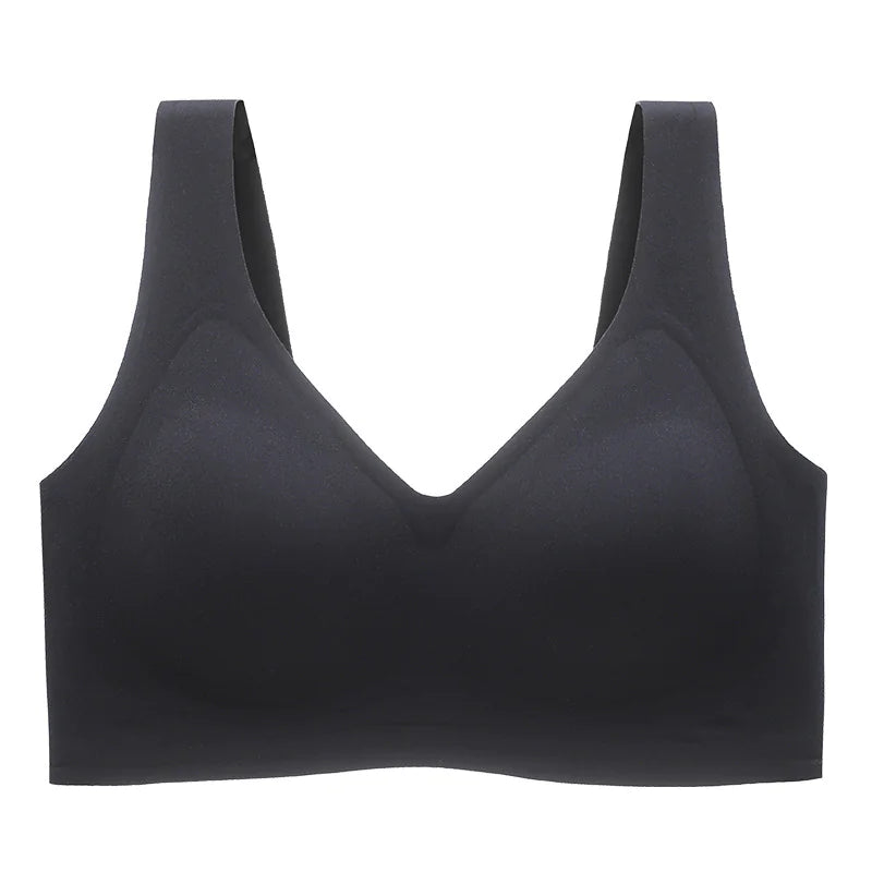 Plus-Size Seamless Push-Up Bra - The Snow Owls