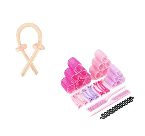 Heatless Curling Wand Headband - The Snow Owls