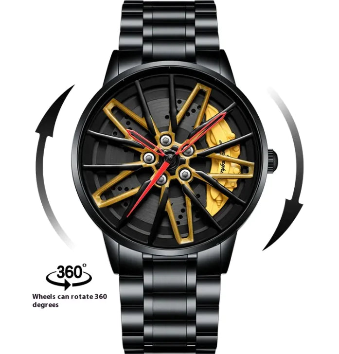 Forged Quartz Kini Car Watch - The Snow Owls