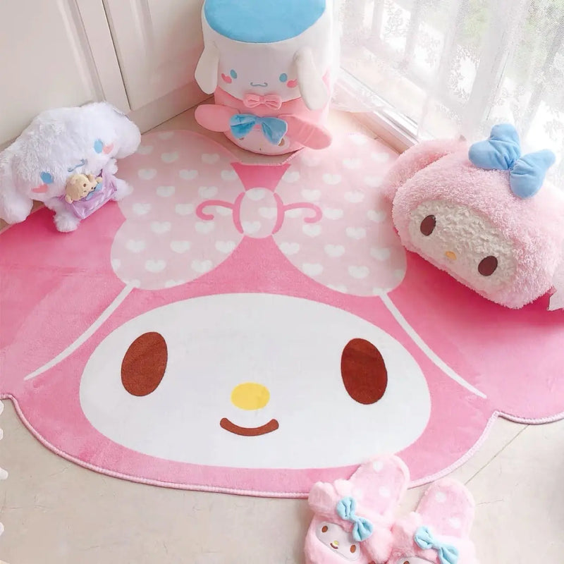 Soft Fur Rugs Living Room Floor Mat Doormat - The Snow Owls