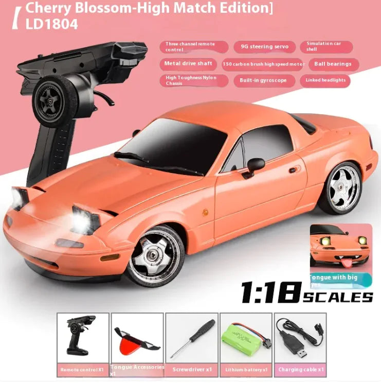 Flip Light Drift Remote Control Car Children&