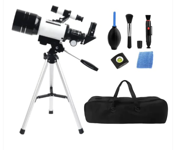 F30070 with astronomical telescope - The Snow Owls