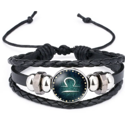 Twelve constellations time gem bracelet