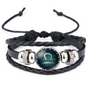 Twelve constellations time gem bracelet