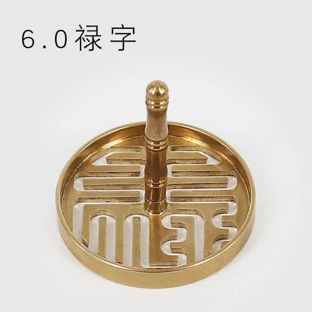 Antique Copper Incense Burner - The Snow Owls