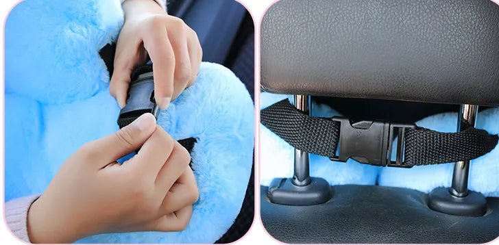 Multifunctional Vehicle U Shaped Headrest - The Snow Owls