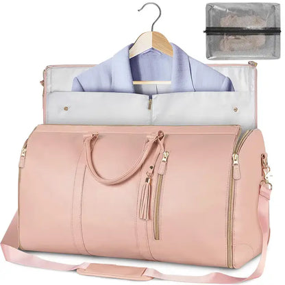 Foldable Women's Travel Convenient Carry-On Bag