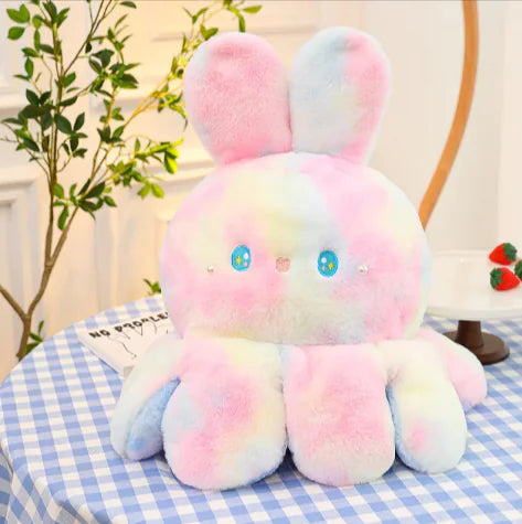 Reversible Octopus Rabbit Plush - The Snow Owls