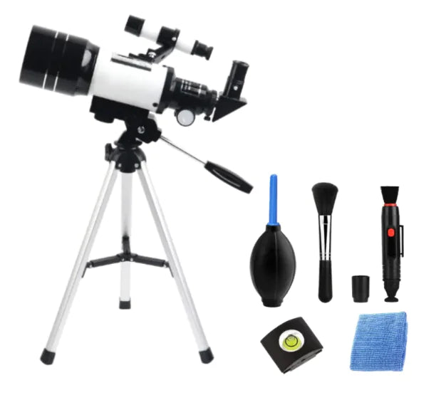 F30070 with astronomical telescope - The Snow Owls