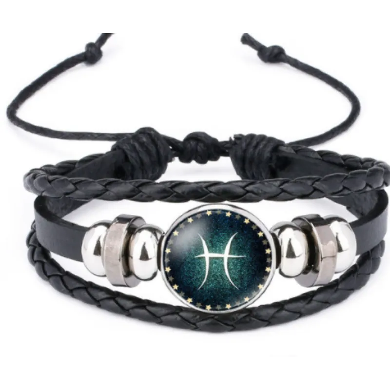 Twelve constellations time gem bracelet - The Snow Owls