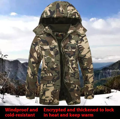 Windproof And Cold-resistant Cotton-padded Jacket - The Snow Owls
