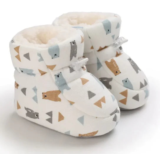 CuddleStep Baby Shoes - The Snow Owls