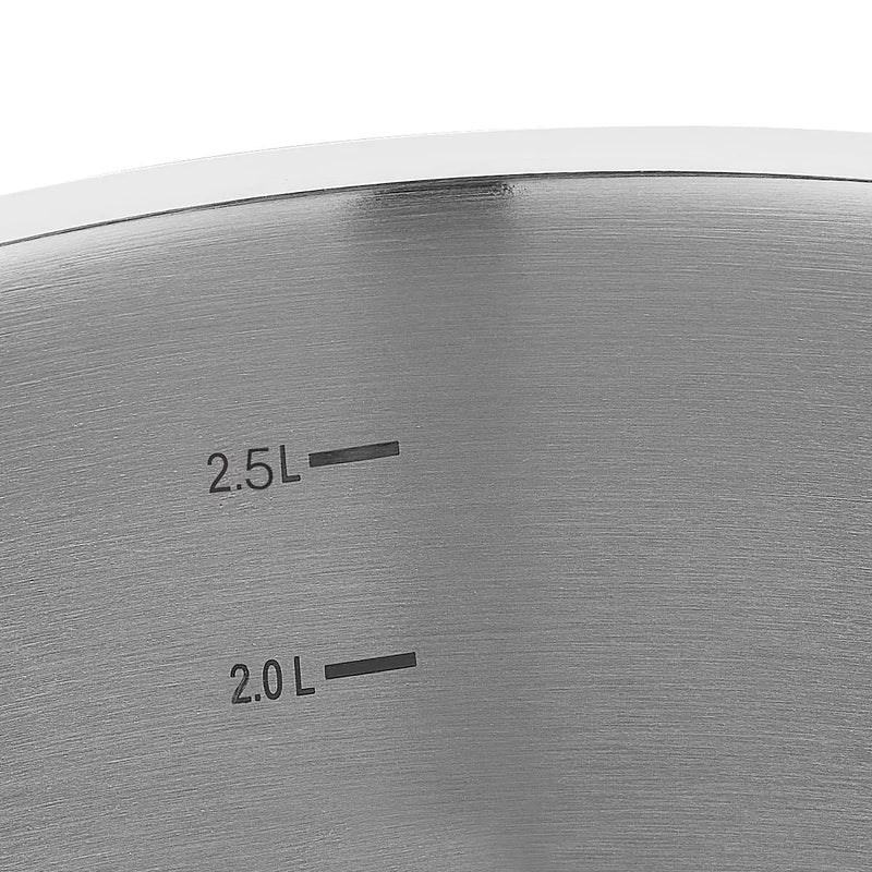 Korkmaz Proline 16x14 cm Extra Deep Pot Pan Cookware Casserole A1164 - The Snow Owls