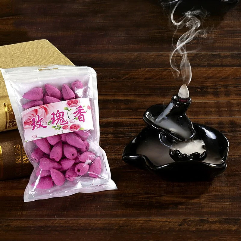 Cones Incense For Backflow Burner - The Snow Owls