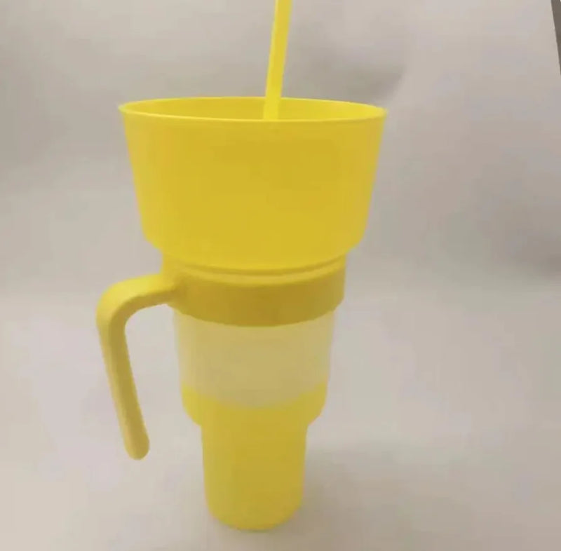 Snack Cup with Straw - The Snow Owls