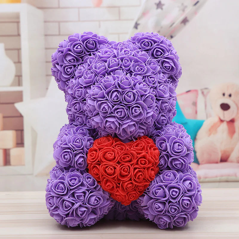 Rose Bear Gift - The Snow Owls