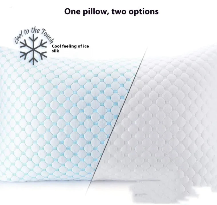 Memory Crushed Sponge Pillow - The Snow Owls