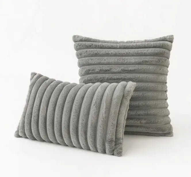 Living Room Bedroom Sofa Pillow Cover - The Snow Owls