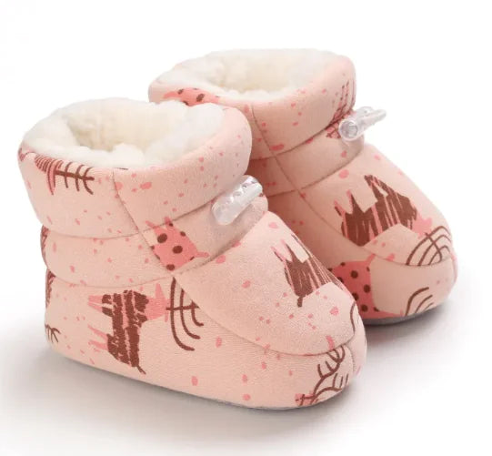 CuddleStep Baby Shoes - The Snow Owls