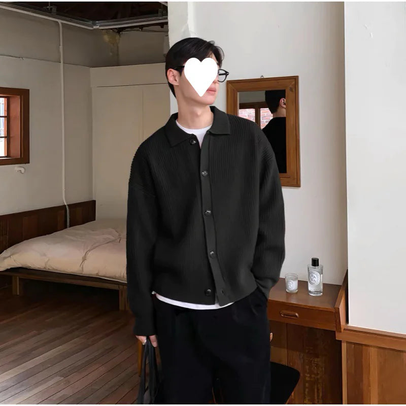 Knitted Cardigan - The Snow Owls