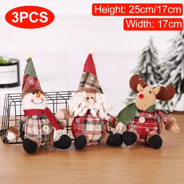 Christmas Tree Dolls Decor